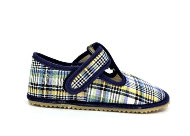 Chlapecké barefoot papuče BLUE STRIPES, Beda
