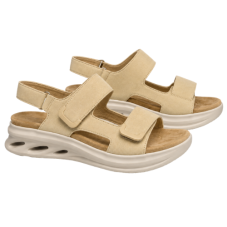 Dámské sandály CR/28652 beige, Santé
