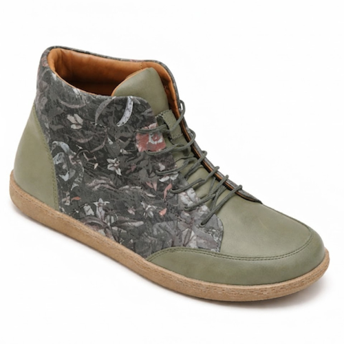 Levně Dámská bare kotníková obuv 404490 Dark olive, KTR 37 ženy zelená