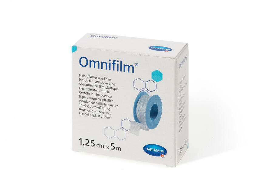 Levně Náplast fixační OMNIFILM z porézní fólie 1,25 cm x 5 m