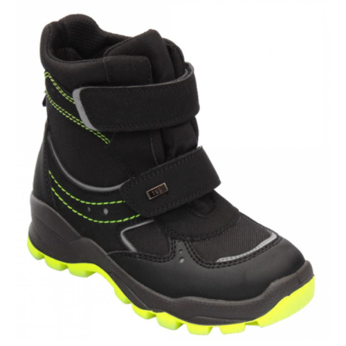 Levně Dětská zimní obuv IC/882529 BLACK, Santé černá 27 chlapci