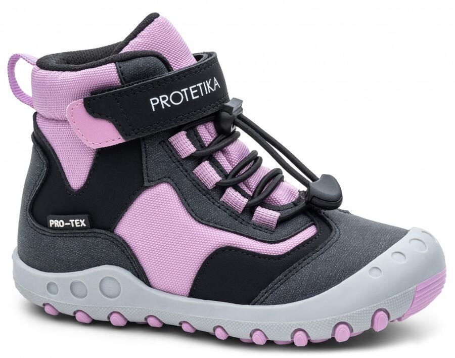 Levně Dívčí podzimní obuv HANY pink, Protetika růžová 27 dívky