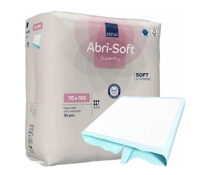 Levně Inkont.podl.Abri-soft Superdry 30ks 70x180cm zálož
