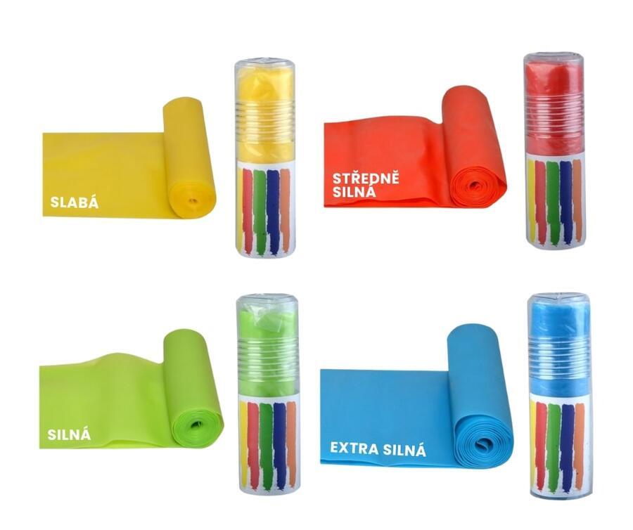 Levně Aerobic band 2m posilovací guma, Köck sport červená