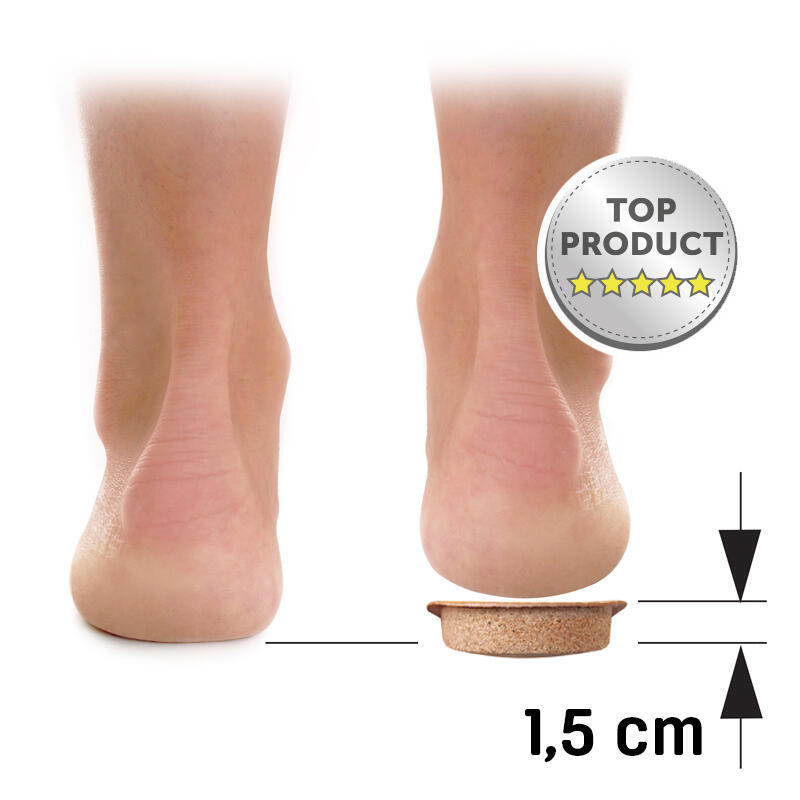Levně Podpatěnka korekční 1,5 cm Svorto 017c 33-36