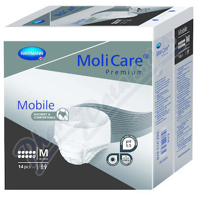 Levně Absorpční kalhotky MoliCare Mobile 10 kapek M