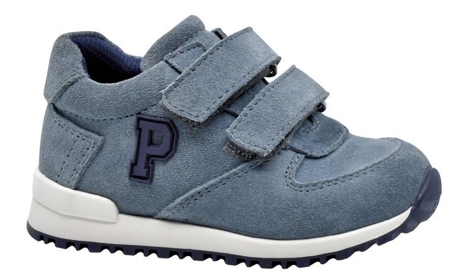 Levně Dětská celoroční obuv DERY JEANS, Protetika modrá 23 chlapci