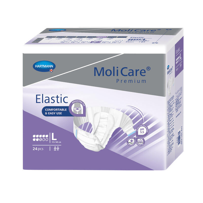 Levně Absorbční kalhotky MoliCare ELASTIC, 8 kapek L