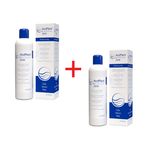 Levně 2x ActiMaris Forte roztok 300 ml na čištění a hojení