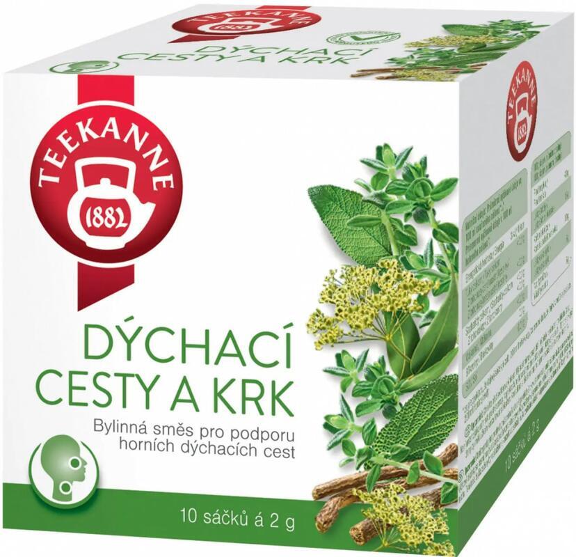 Levně TEEKANNE Dýchací cesty a krk bylinný čaj n.s.10x2g