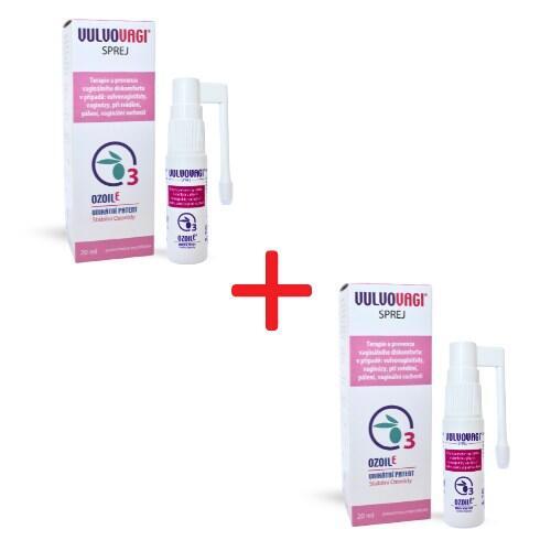 Levně 2x VULVOVAGI sprej na vaginální záněty a infekce 20ml