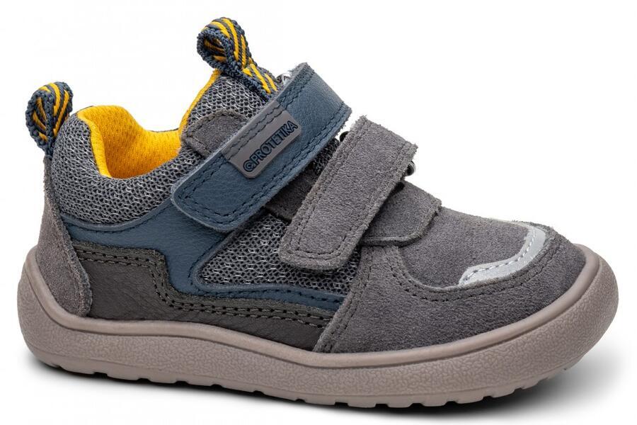 Levně Chlapecká barefoot obuv KAMERON gris, Protetika šedá 29 chlapci