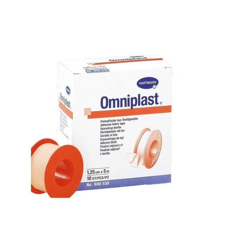 Levně Náplast fixační OMNIPLAST textilní 1,25 cm x 5 m