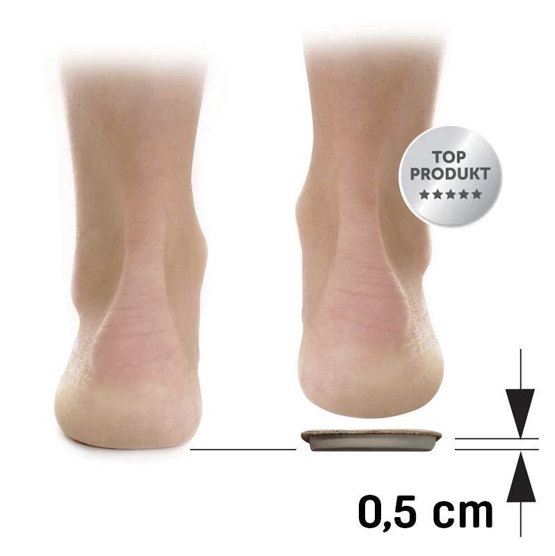 Levně Podpatěnka korekční 0,5 cm Svorto 017a 40-42
