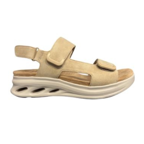 Levně Dámské sandály CR/28652 beige, Santé 40