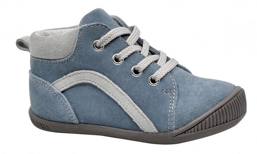 Levně Dětské celoroční boty BABY BLUE, Protetika modrá 19 chlapci