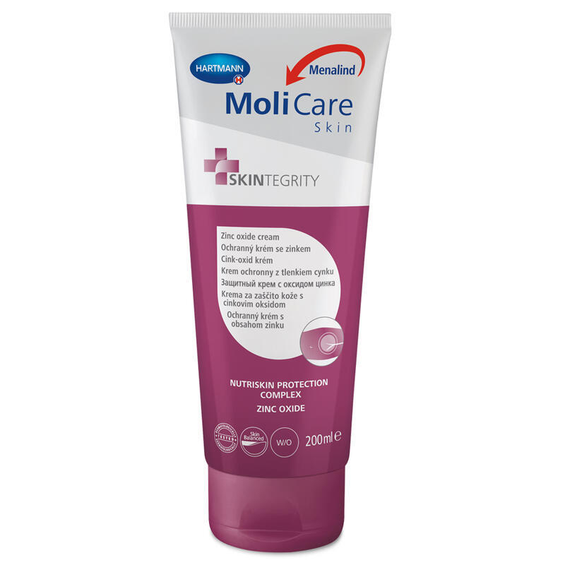 Levně MoliCare Skin Ochr. krém se zinkem 200ml(Menalind)