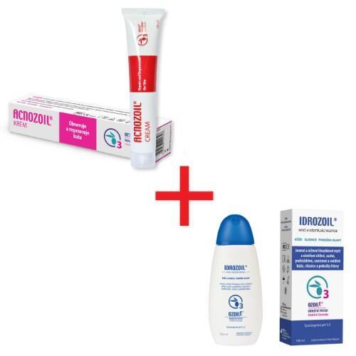 Levně Sada na akné ACNOZOIL + IDROZOIL