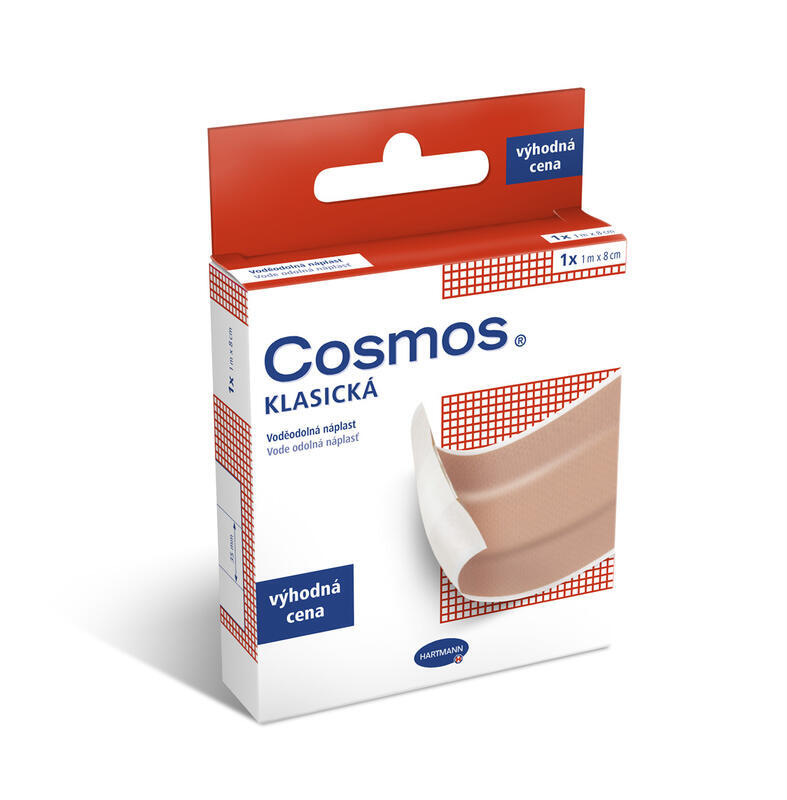 Levně COSMOS náplast Klasická voděodolná 1mx8cm