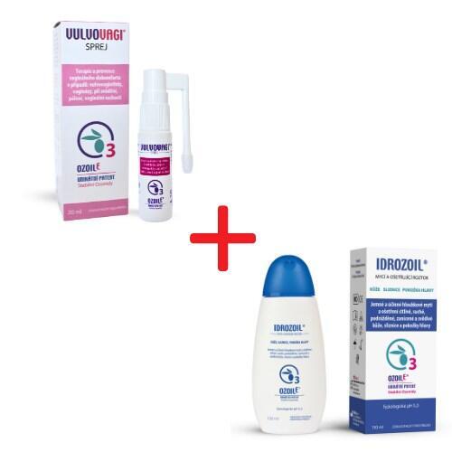 Levně Sada na vaginální záněty VULVOVAGI + IDROZOIL