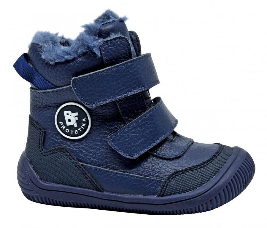 Levně Barefoot zimní obuv TARIK NAVY, Protetika modrá 20 chlapci