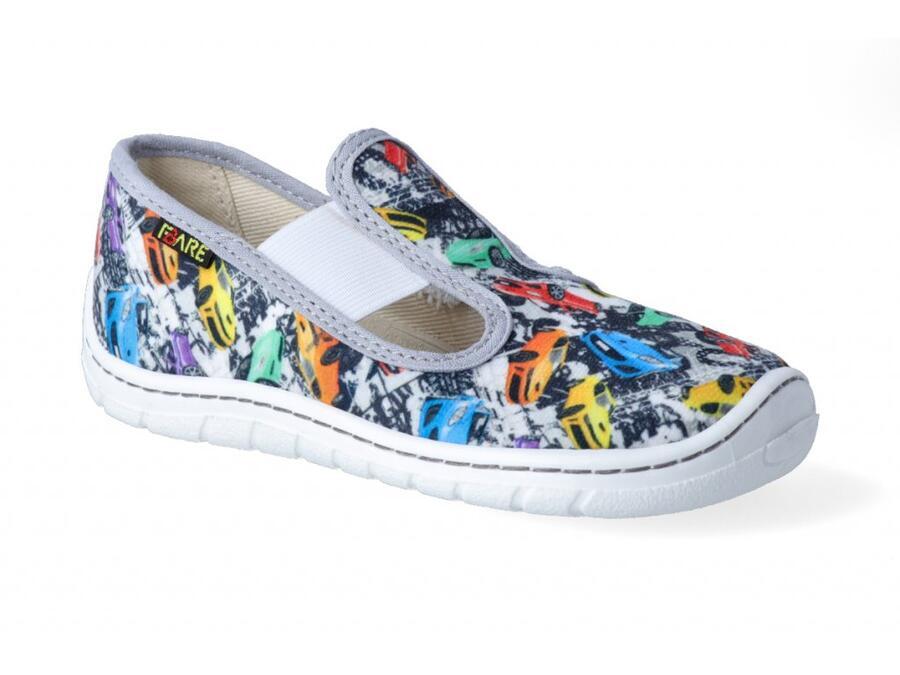 Levně Chlapecké barefoot papuče 5101402, Fare mix 24 chlapci