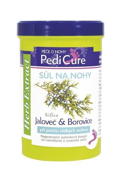Levně PediCure sůl na nohy jalovec a borovice
