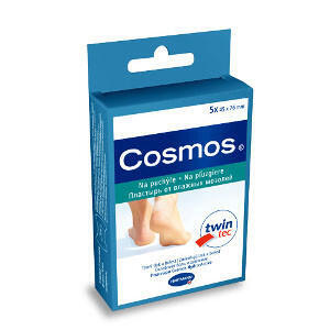 Levně COSMOS náplasti Na puchýře pat.TwinTec 45x76mm 5ks