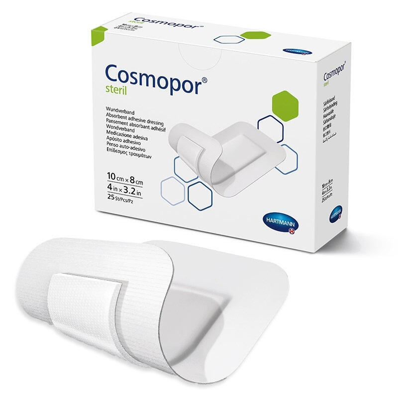 Levně Náplast COSMOPOR Steril 10 x 8 cm